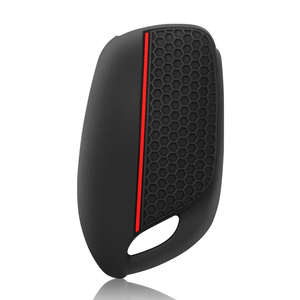 Versatile 3-Button Silicone Car Key Cover