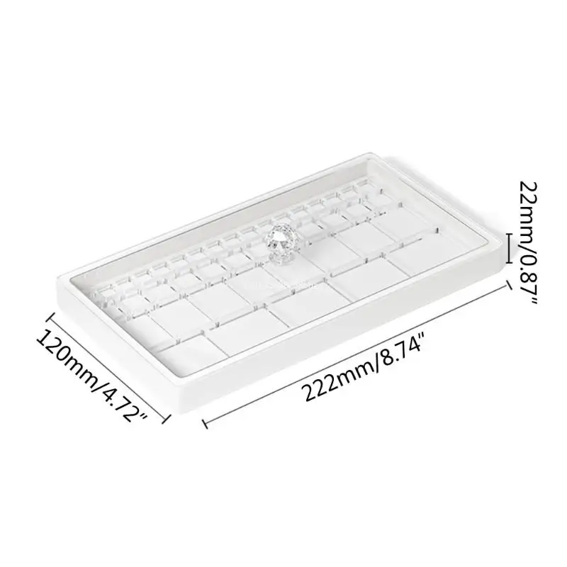 Watch Parts Storage Organizer Anti Dust Tray Guard Dust Cover Suitable for Watchmakers and Repair Shops tool storage box parts storage box storage organizer box parts organizer