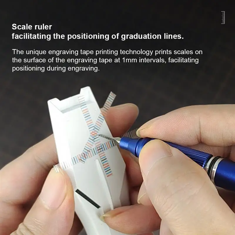 3MM/6MM 스크라이빙 가이드 카빙 라인 마스킹 테이프, 메카 모델 라인 스크라이빙 테이프, 패널 라인 절단용 모델 도구