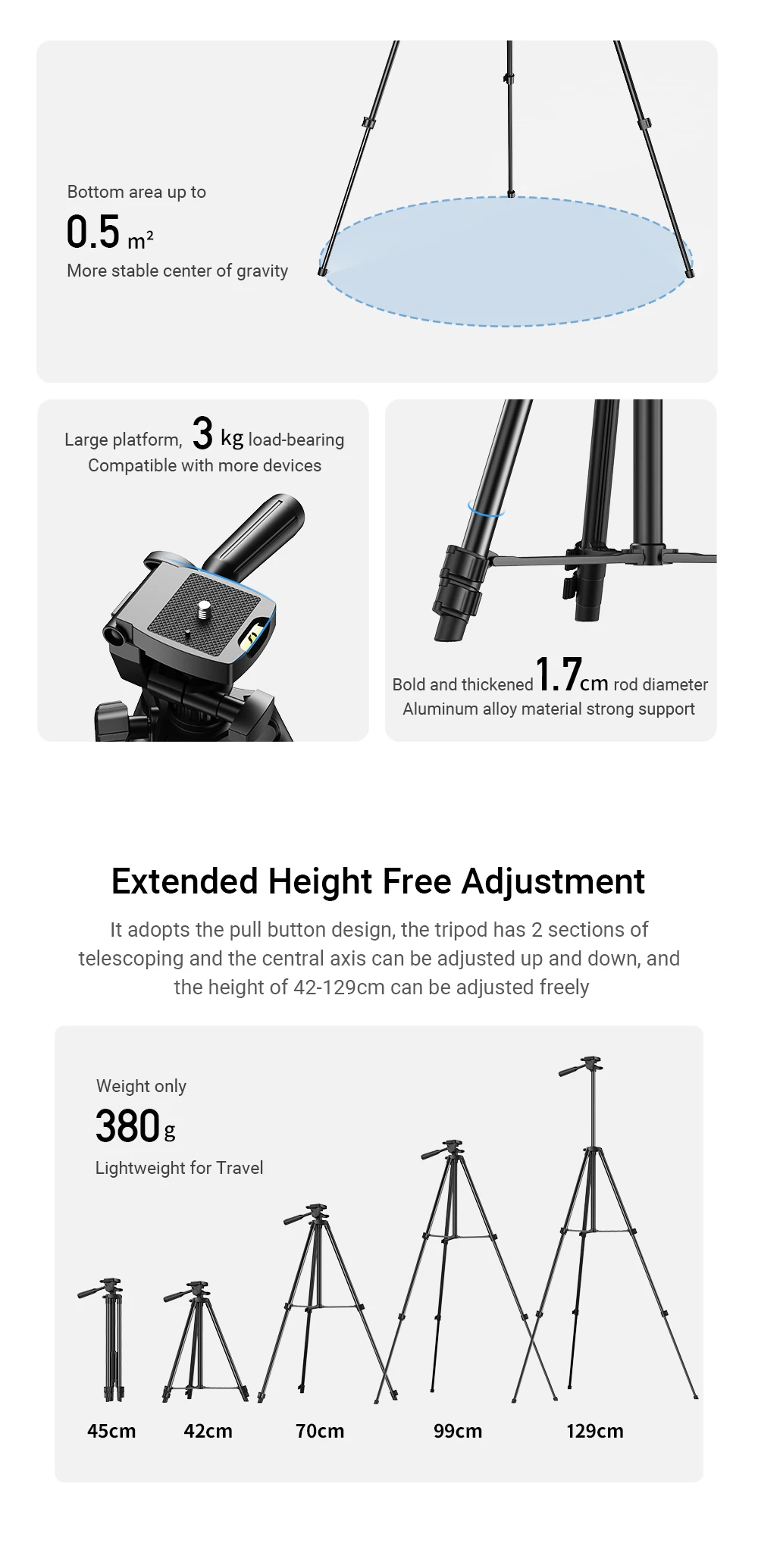 HD Metal 20-40x Zoom Telescope Telephoto Lens Phone Camera Lens With Extendable