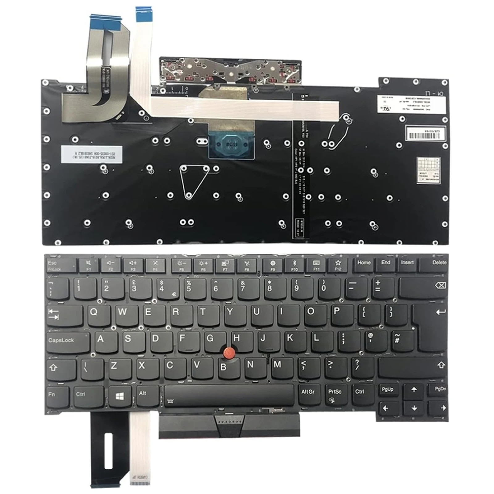 Per Lenovo Thinkpad T490S 20Nx 20Ny Versione Uk Tastiera Per Laptop