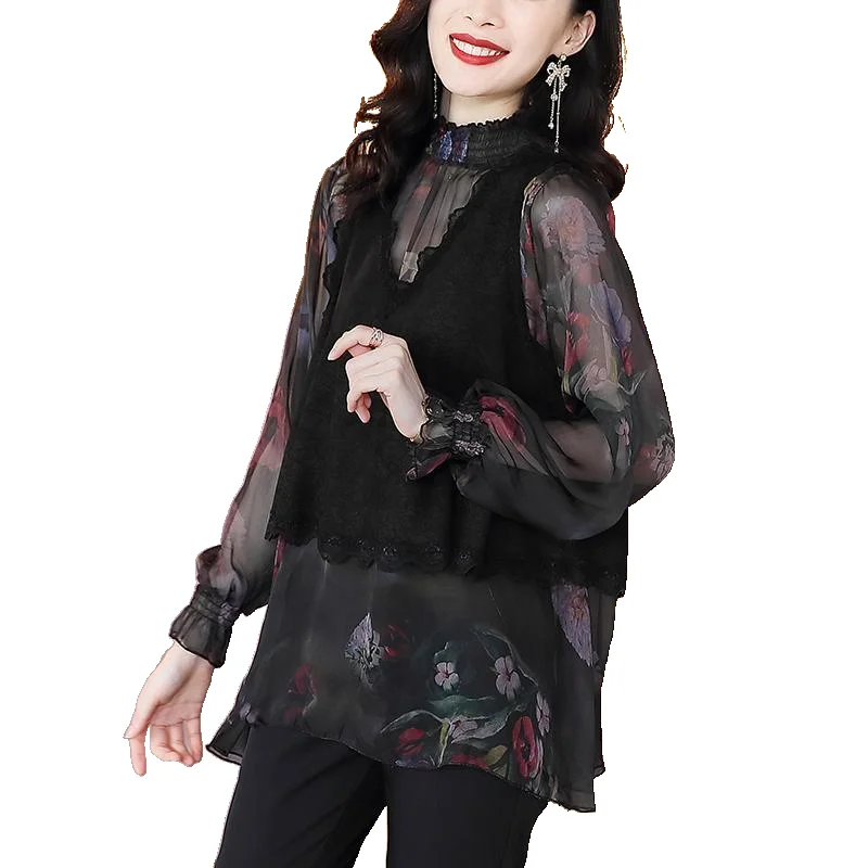 

Elegant and Youth Woman Blouses for Women Fashion 2023 Women's Oversized Shirts & Blouses Blusas Para Mujer Traf Top Clothing