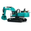 New 1/8 Scale PC1250 Huge RC Metal Hydraulic Heavy Excavator Construction Vehicle Light Machine Finished Car Trucks Vehicle Toys 4