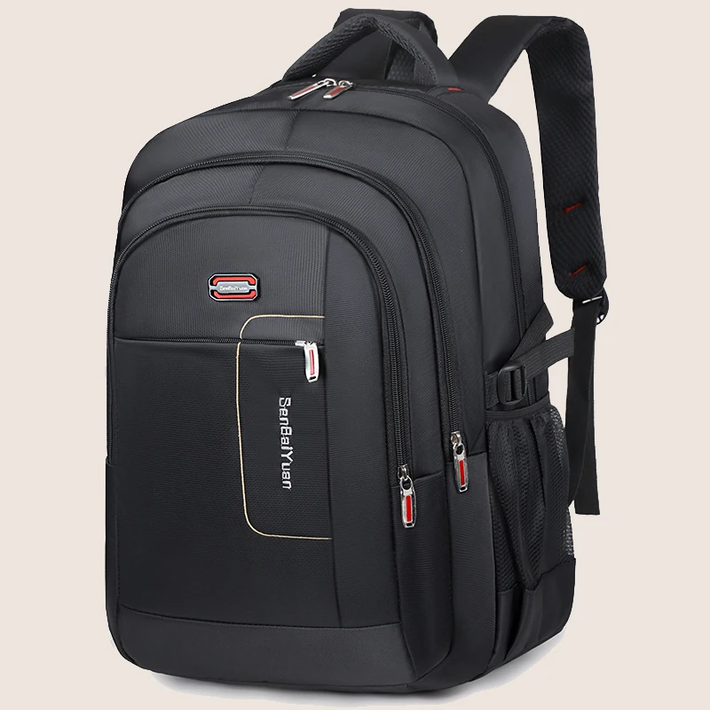 Durable men's commuting backpack - a stylish travel backpack suitable for university use, with large capacity, adjustable should