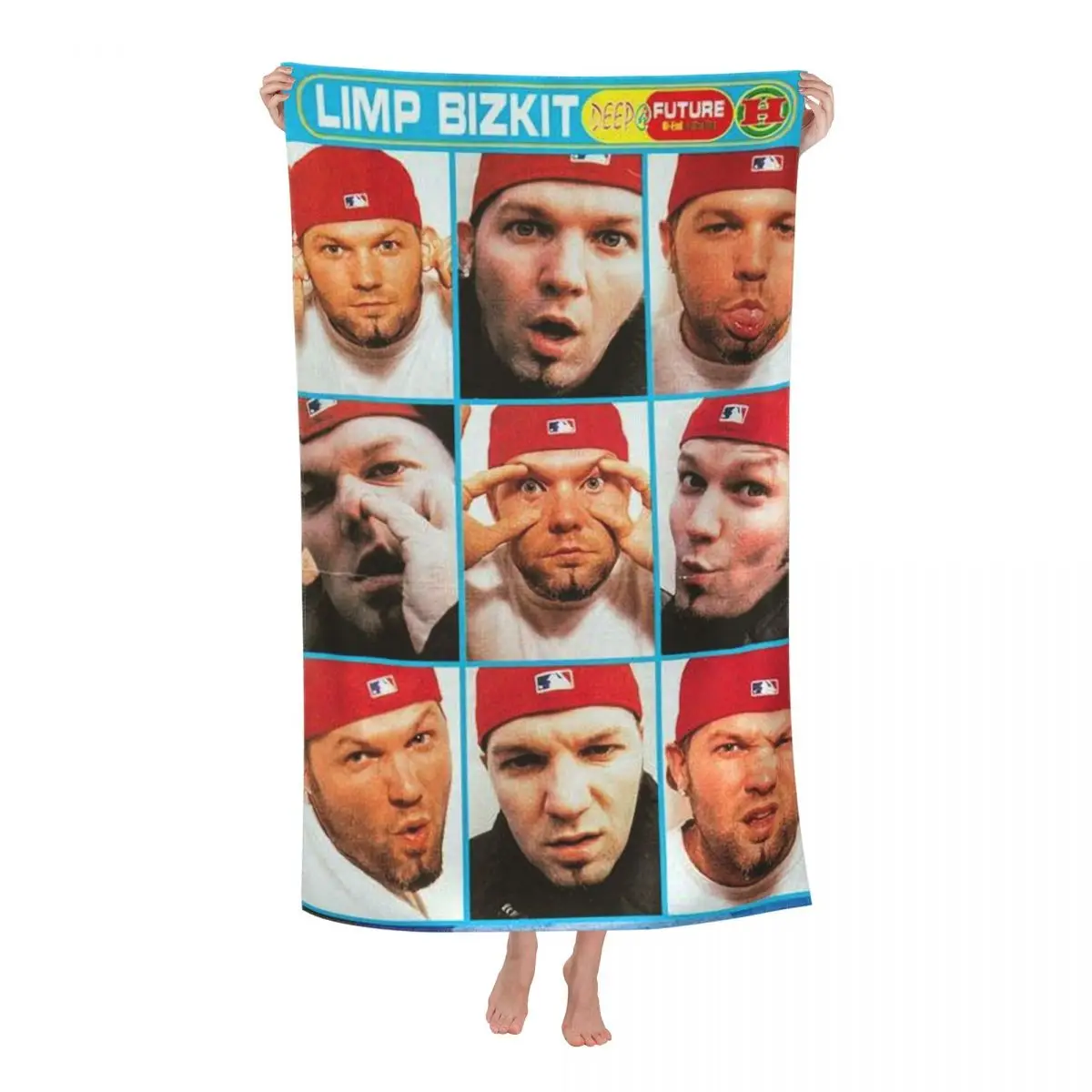 

Custom Limp Bizkit быстрая сушка микрофибры банное пляжное полотенце супер мягкие тяжелые металлические спортивные полотенца для душа