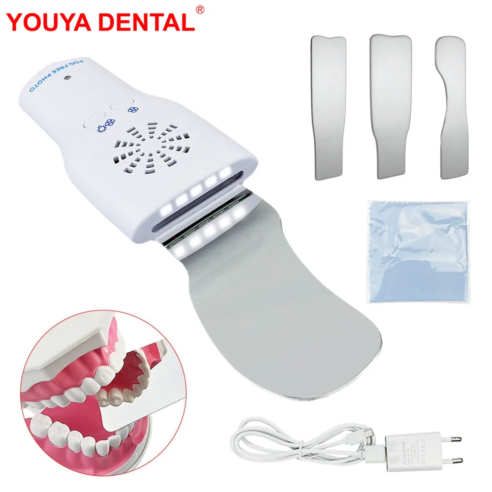 Dental Photography Mirror Stainless Steel Fog Free Orthodontic Double