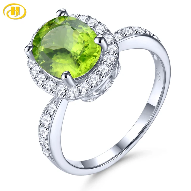 Peridot Rings August Birthstone Ring | Peridot Engagement Ring Meaning -  Natural - Aliexpress