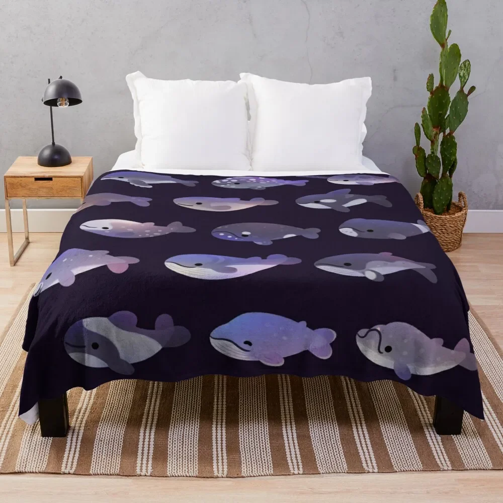 

Whale Day Throw Blanket Winter beds Bed covers Hairys Blankets
