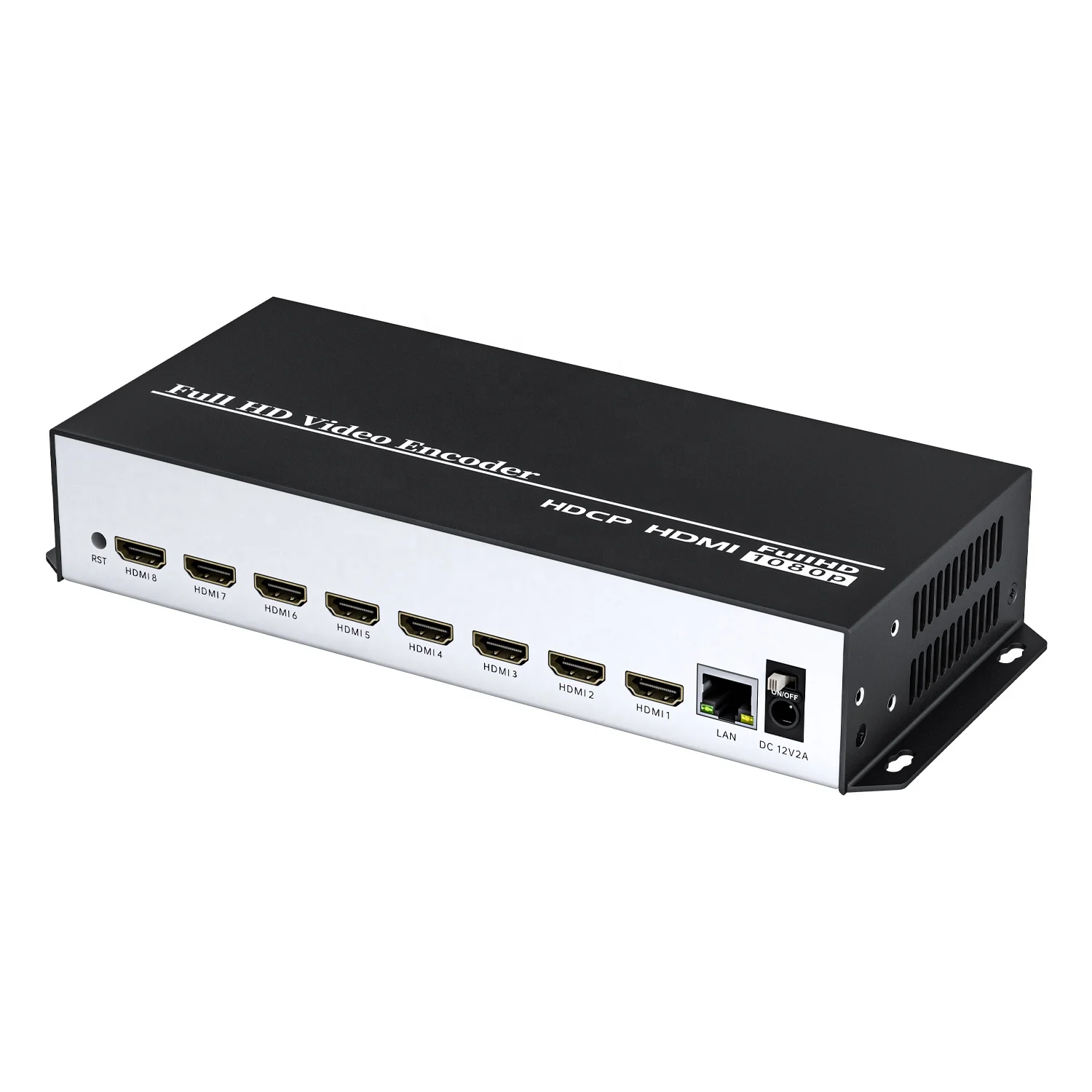 

SRT RTSP UDP RTMP H.264 8in1 HDMI Video Capture Box Encoder Transmitter IPTV Live Broadcast
