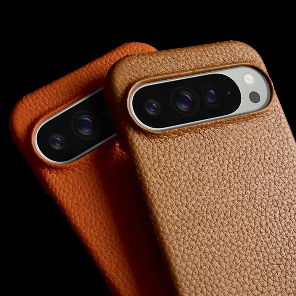 Vintage Genuine Leather Aesthetic Phone Case Cover