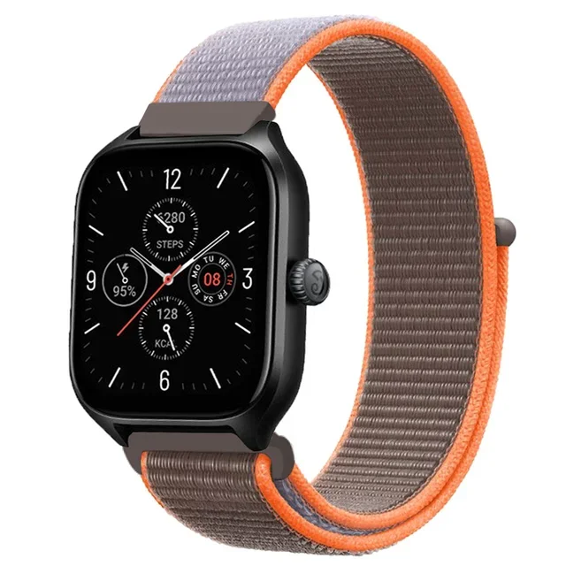 Nylon Loop Smartwatch Band - Adjustable Strap in 20mm/22mm Sizes