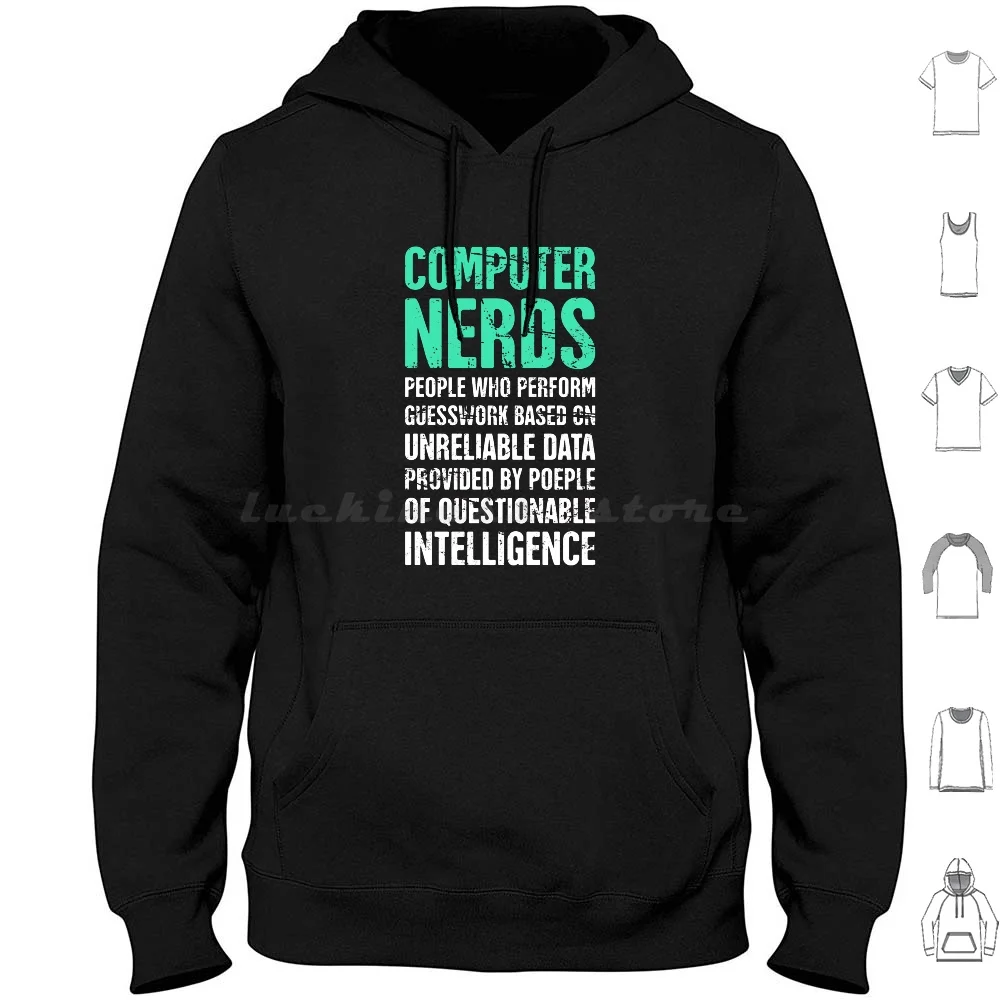 Computer Nerd Definition Hoodies Long Sleeve Code Coding Computer ...