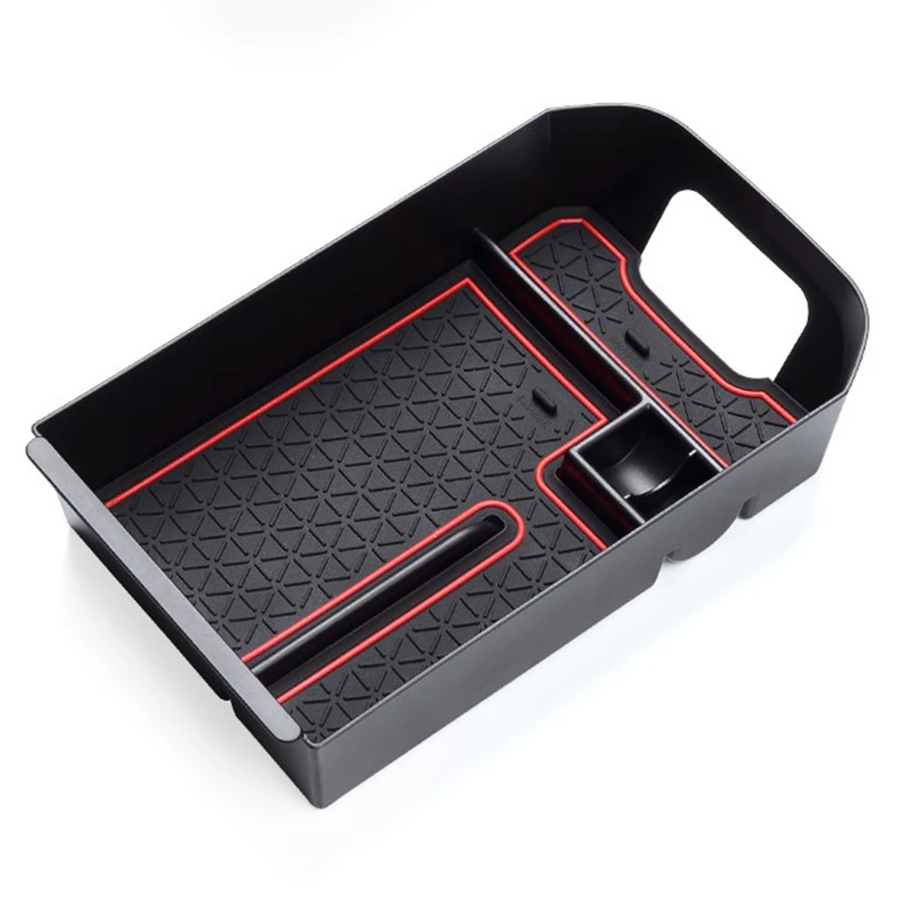 

Durable Armrest Storage Box Center Console Armrest Storage Box Car Center Console For Toyota Organizer Tray Premium Material