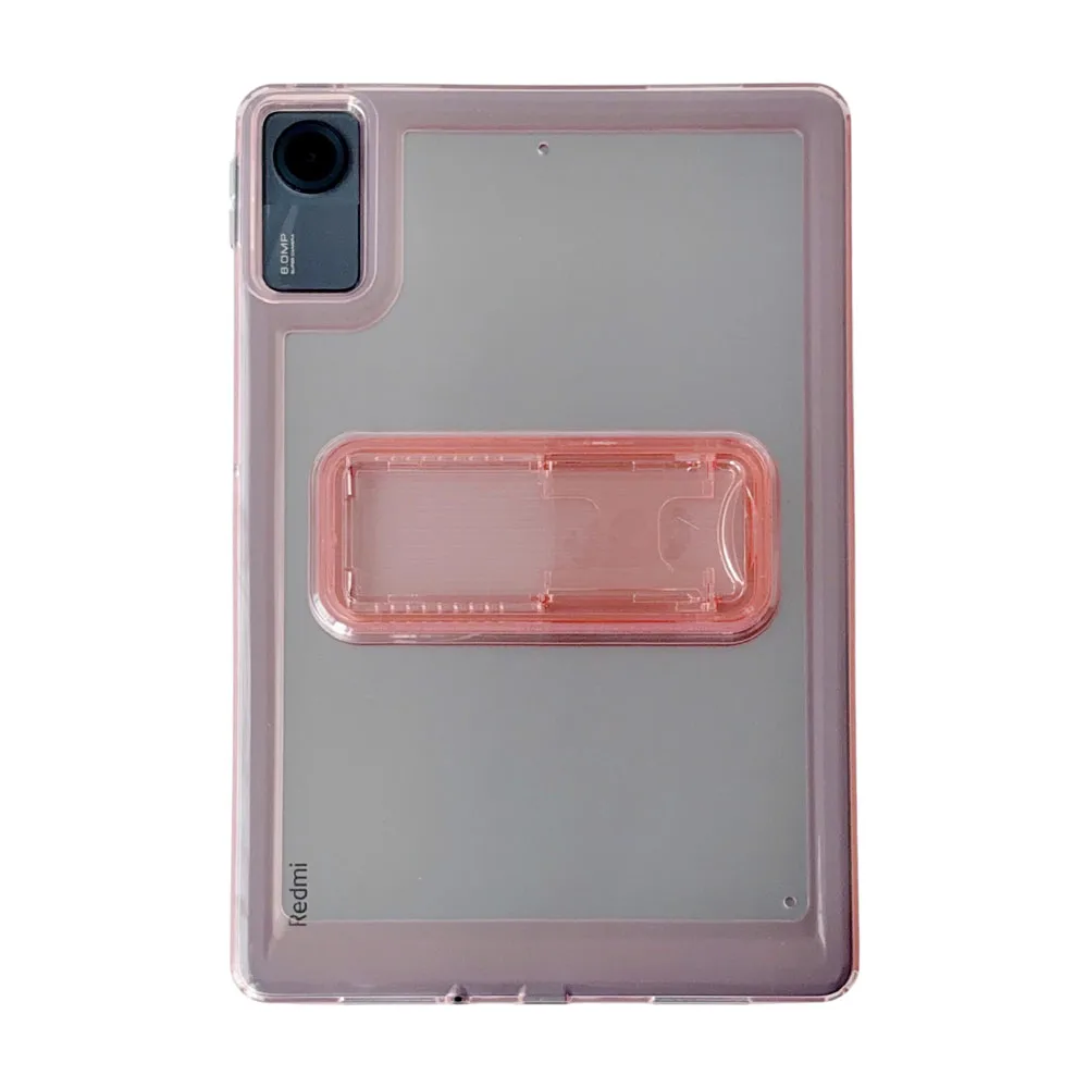 Shockproof Icy Colors Acrylic TPU Protective Case with Kickstand