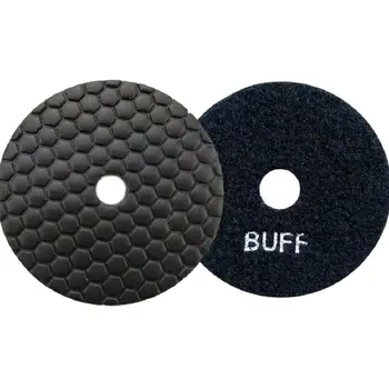 Dry Buff Polishing Pad for Marble Diamond Dry Polishing Wheel for Granite Resin Polishing Pad 4inch 100mm