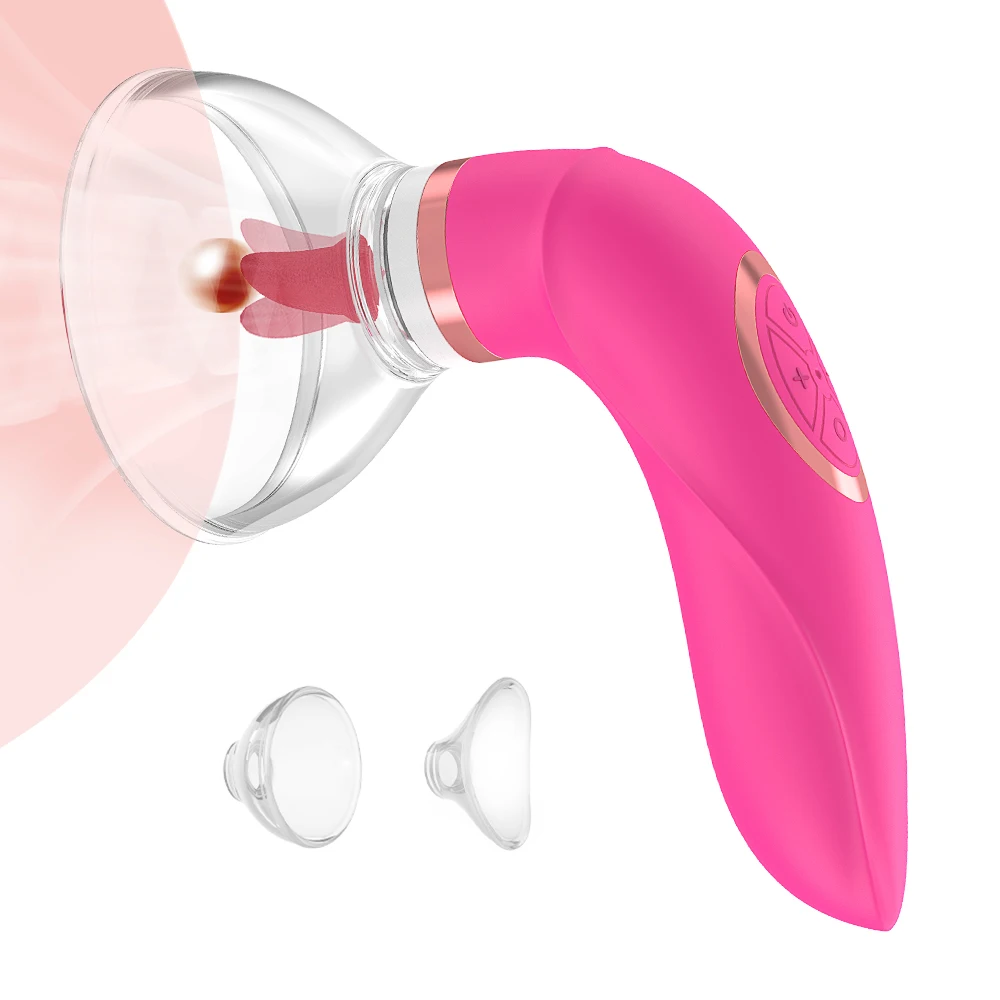 Zungenvibrator Für Klitoris Und G-punkt Mit Saugfunktion_voghion.com