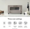 Toaster Steam Oven Toaster Compact Design Baking Tray Cooking Appliances 3