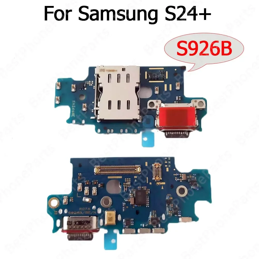 Enhanced Charging Port Board with USB Connector Flex Cable for Samsung Galaxy S24 Series