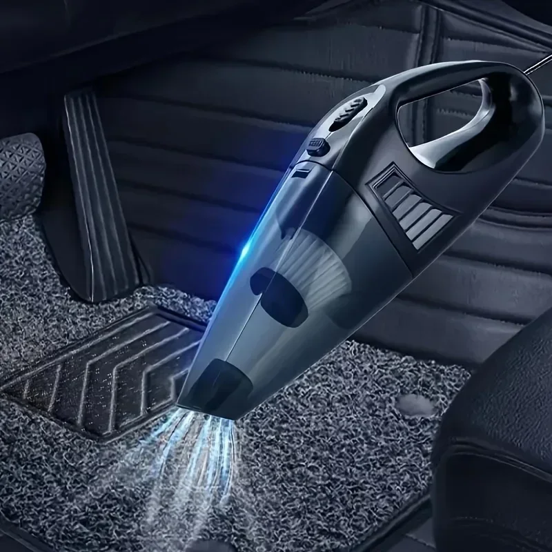 Handheld Vacuum Cleaner 12V Handheld Car With Strong Suction Power Portable Mini Car Cleaner