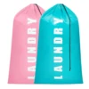 Laundry Bag,2 Pack Travel Laundry Bags for Dirty Clothes,Large Laundry Bags for Traveling,Dirty Clothes Travel Bag, 24" x 36" 1