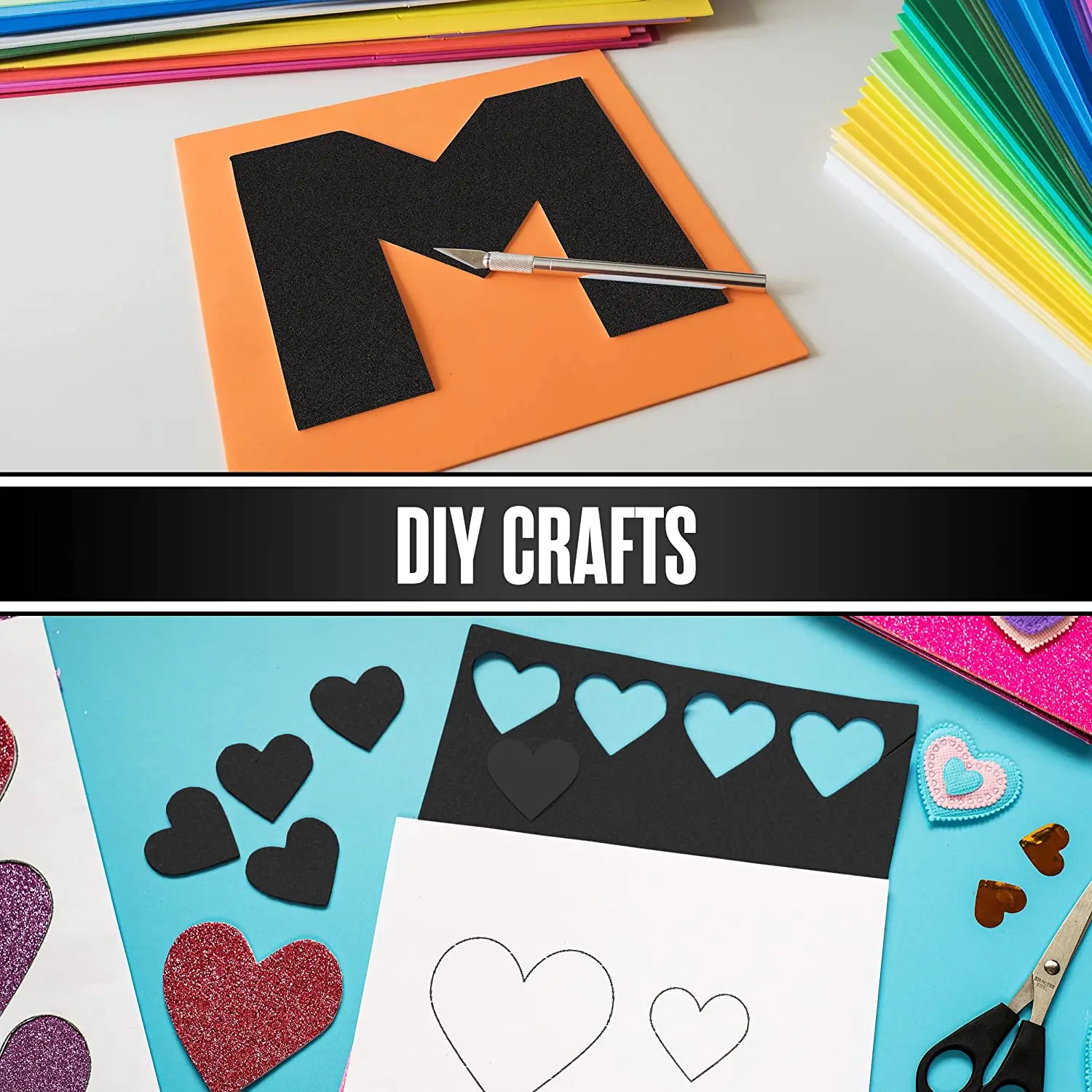Eva foam sheets 1 pcs Both Smooth Environmentally-Friendly 1-10mm Eva Foam Sheets Craft Handmade Cosplay Material