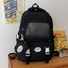 2024 New Ita Backpack High-capacity Canvas School Bag Transparent Preppy Style Girls Rucksack Teenage Display Bolsa Mujer Сумка 2