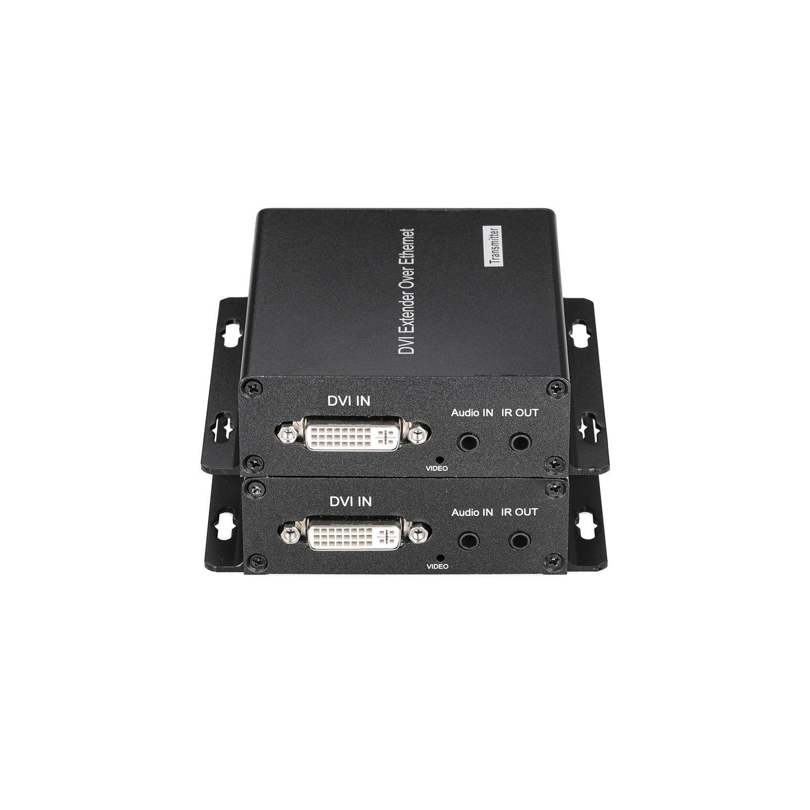 1 Channel Forward Audio,1 Channel Reverse IR ,1 Channel KVM DVI Extender Over Ethernet