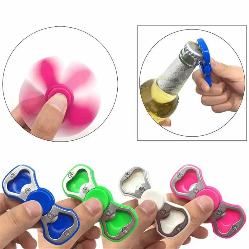 

2023 New Bottle Beer Opener Spinner EDC Hand Spinners Bar Tool Drink Opening Fidget