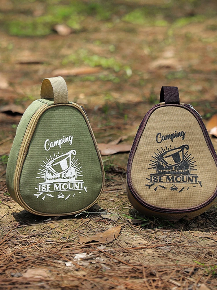 Sierra Bowl Storage Bag Oxford Fabric Tableware Cups Carrying Case Organizer BBQ Travel Cookware Camp Bag for BBQ Camping Picnic