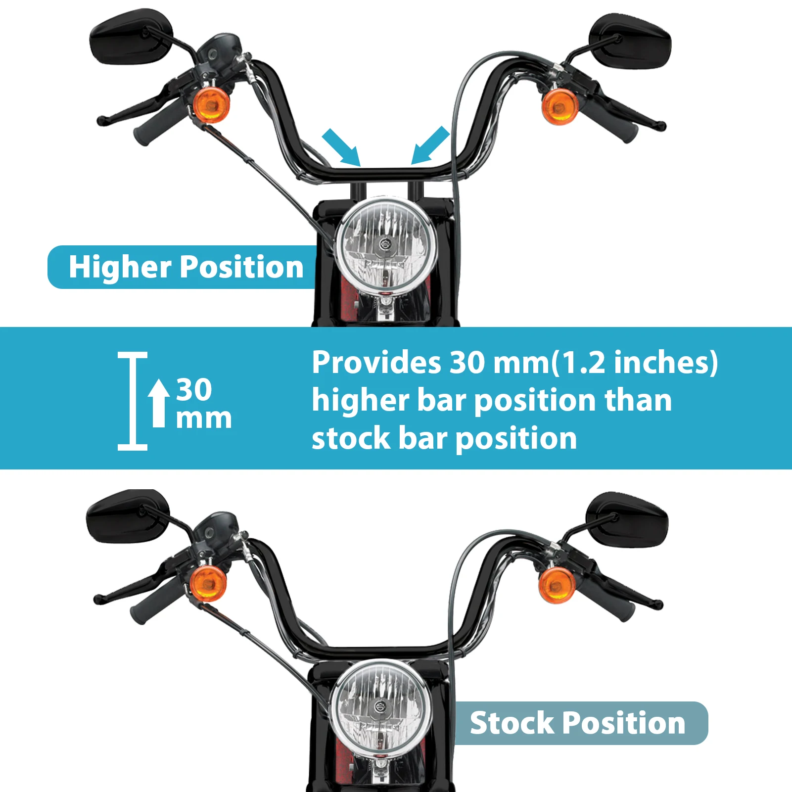  ڵ    Ʈ ڵ Ŭ, ȥ BMW R1200gs ߸ MT07 MT09  7/8 30mm  Ŭ