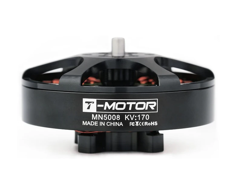 Vue de face du moteur Brushless Haute Performance KV170 KV340 KV400 pour Voiture RC 1/10 1/8 1/5 avec câbles de sortie