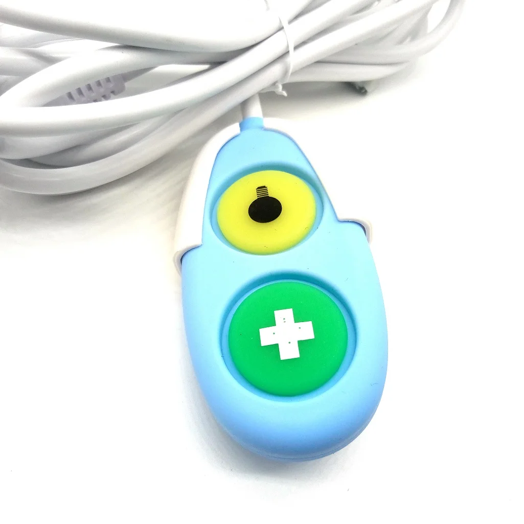 Nurse Special Pager Two Button Switch Line Emergency Call Button Line For Hospital Bed