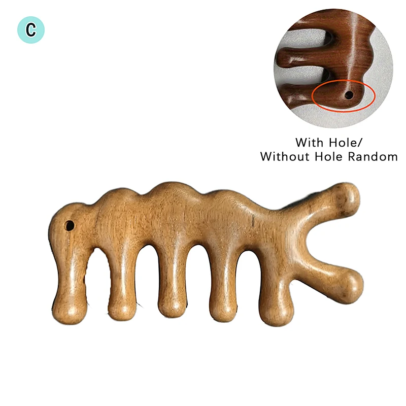 Wooden Foot Spa Physiotherapy Reflexology Thai Foot Massage Health Chart Free Massage Stick Tool Useful