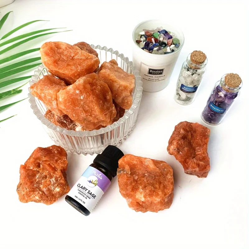 Sunstone Raw Crystal for Home Decor & Aromatherapy