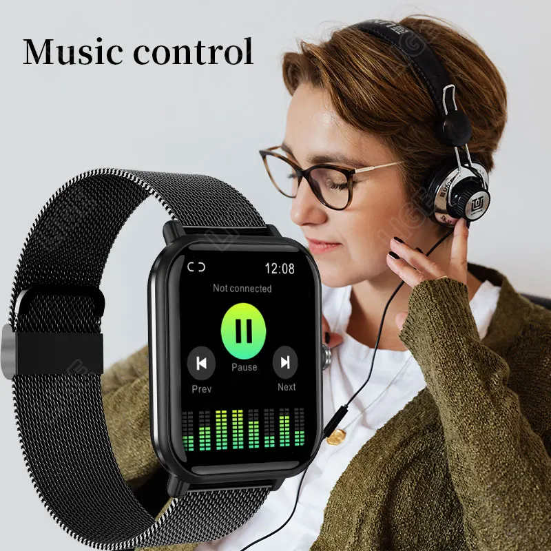 LIGE 2023 Smartwatch  ð     ڵ   Ʈ ġ  IOS ȵ̵