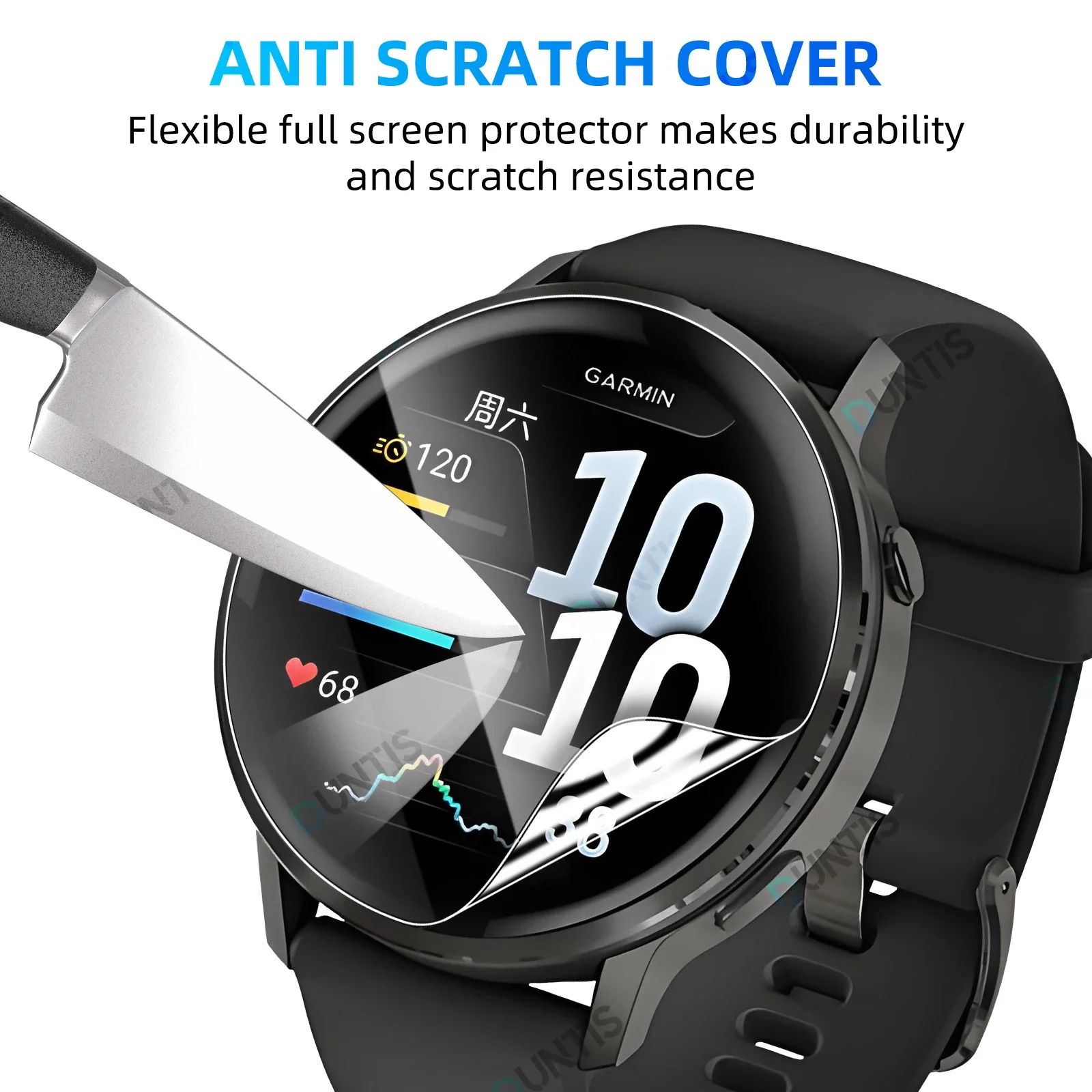 Garmin Venu 4 45mm 41mm 스마트 시계 용 소프트 하이드로 겔 필름 Garmin Venu 4 45mm 41mm 액세서리 용 스크래치 방지 화면 보호기