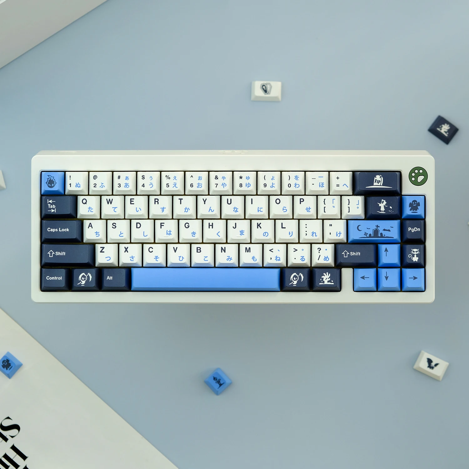 Chaves Gmk Midnight Perfil Keycaps Cereja Keycap Teclado Mecânico Pbt Dye Sublimation para mx Switch com 1.75u Mudança 7u 135
