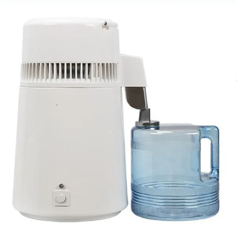 220V Water Distiller, 4L Distilling Water Purifier, with Distilled Water Container, 750W Countertop Water Distiller for Home