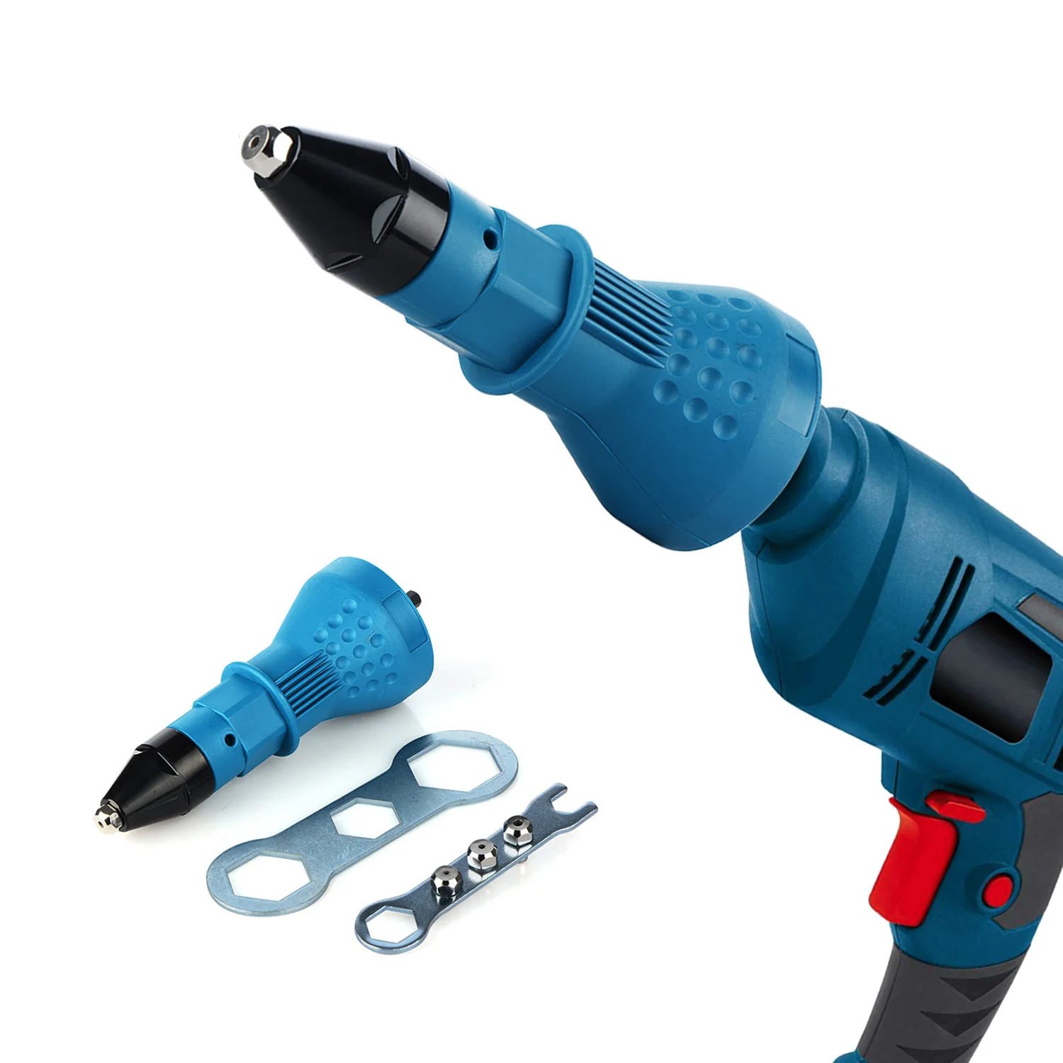 Electric Rivet Nut Gun Riveting Tool Cordless Drill Adapter rivet gun rivet nut tool rivet gun part