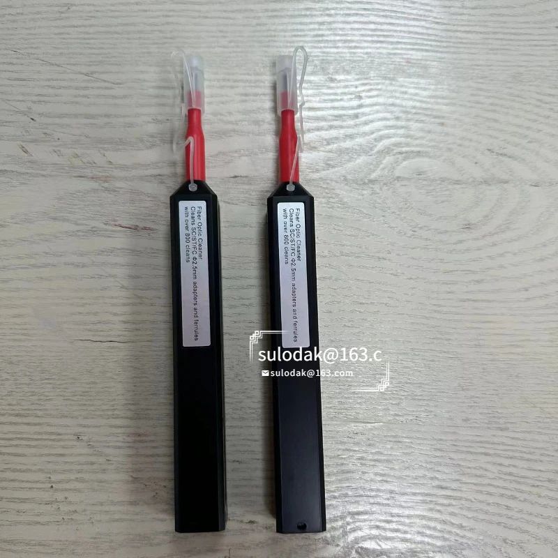 2.5mm Universal Connector Fiber Optic Cleaner Cleaning Pen SC One Click Cleaner Fiber Optic Connector cleaning tool