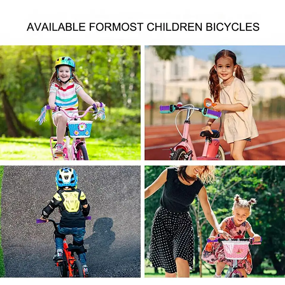 Empuñaduras De Manillar Suav Para Bicicleta Para Niños, Cubierta De Mango De Goma, Empuñaduras De Manillar De Bicicleta Para Patinete, Triciclo, Bicicleta Para Niños - AliExprs 18