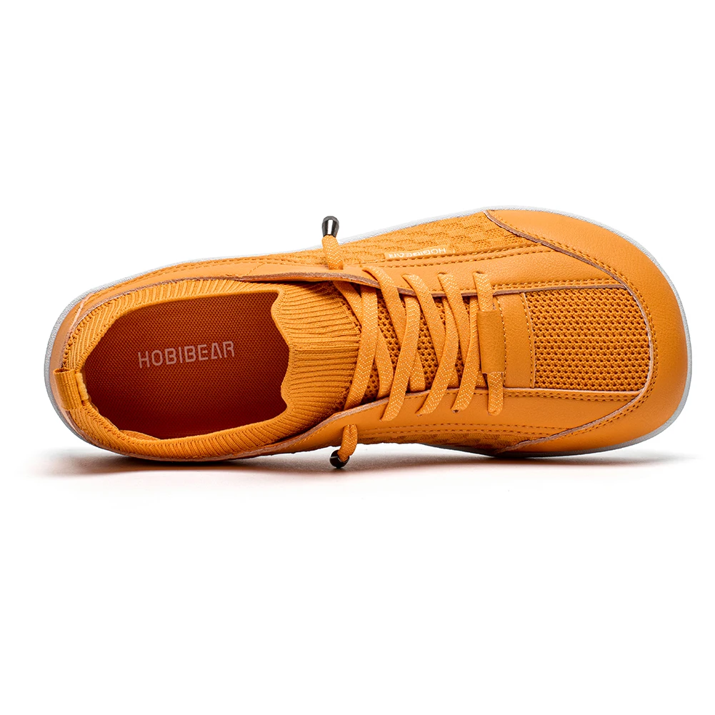 HOBIBEAR Baskets minimalistes unisexes pieds nus, bout large et sans drop, légères, respirantes et faciles à enfiler pour la marche et les activités de plein air_voghion.com