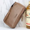 Baellerry Men's Long Purse Men Wallets Double Zipper Men Clutch Wallets Business Large Capacity High Quality Brand Male Purse 5