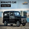1:32 Alloy Mercedes Benz G65 Suv Pull Back Diecast Car Model With Sound Light Birthday Gift Toy For Children Hot Wheels 4