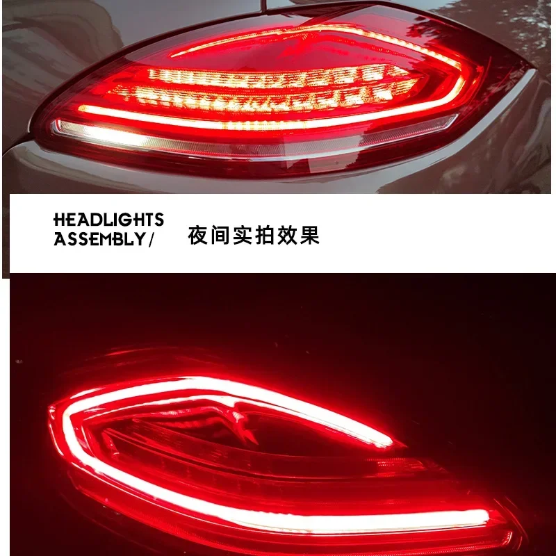 

Taillight Assembly For Porsche Panamera 2010-2013 LED Signal lamp LED driving light LED brake light car Accessories