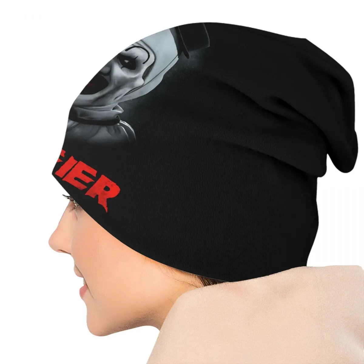 Terrifier Cap Custom Horror Clown Halloween Movie Terrifier Skullies Beanies Caps ...