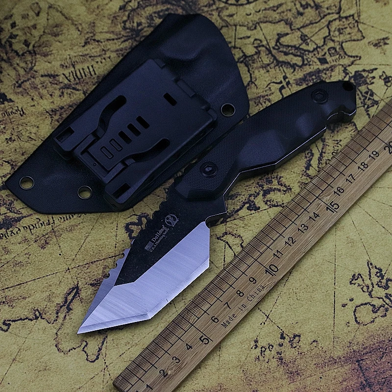 U.s.a dehong SA-24-1 dc53スチール屋外ハンティングナイフシャープ  