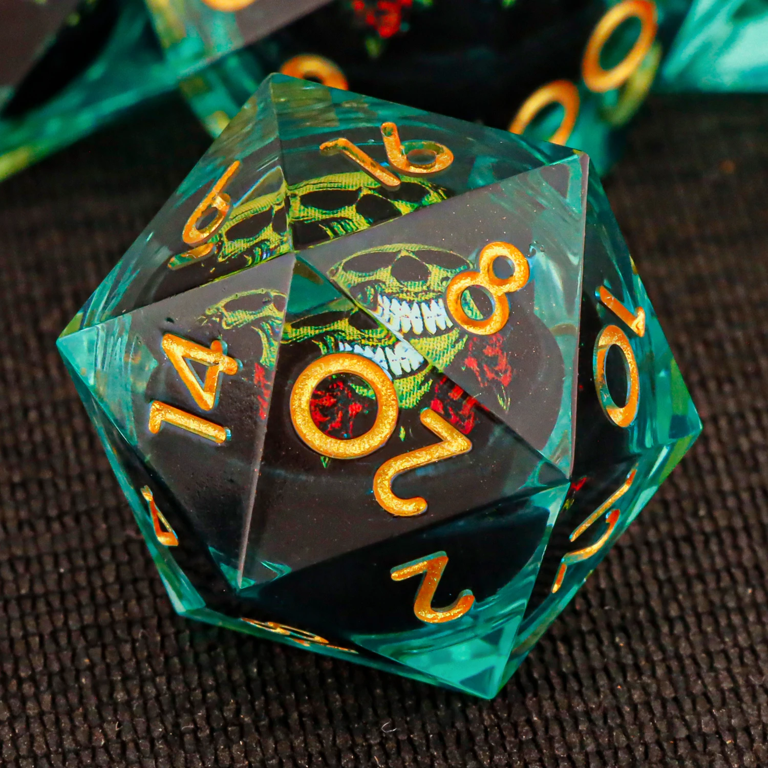 

Набор костей D & D из смолы с жидким сердечником и острыми краями, подземелье и дракон, ролевая игра, ролевая игра, полиэдр D и D, кости, настольная игра