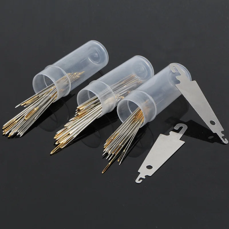 Description Picture 4 of item12/30pcs Sewing Needles Set Size 22 24 26 Numbers Cross Stitch Embroidery Needle for DIY Sewing Household Craft Needlework Tool