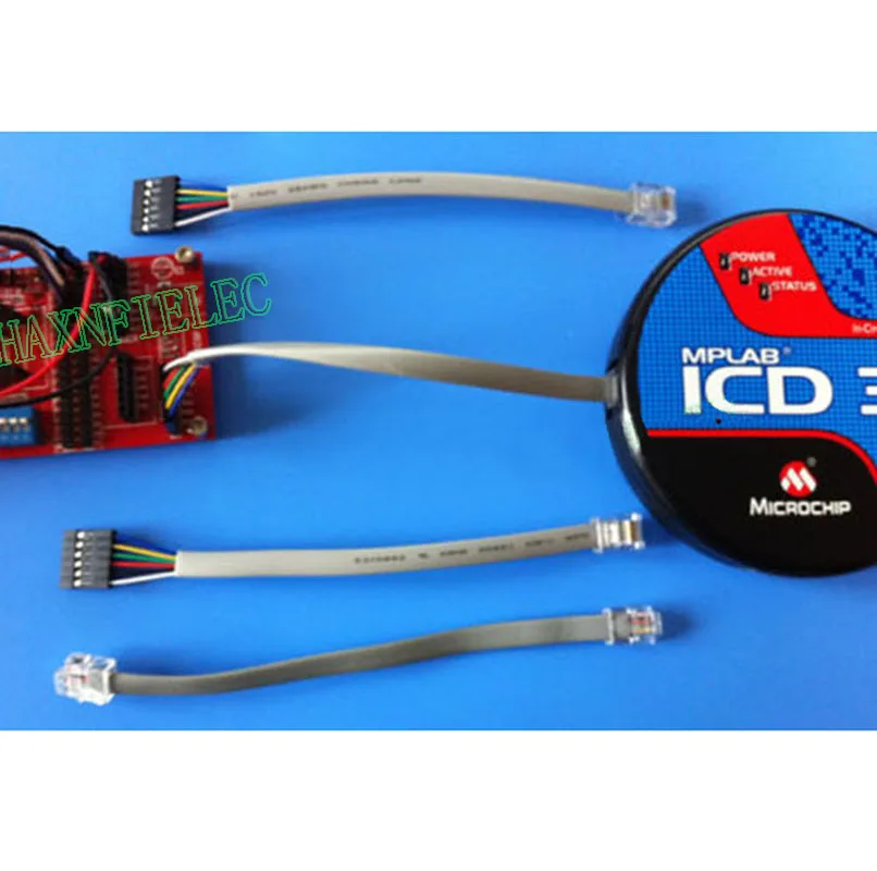 ICSP Modular Plugs RJ11 to SIP6 6p Download Cable for MPLAB ICD3 ICD2 PICKIT3